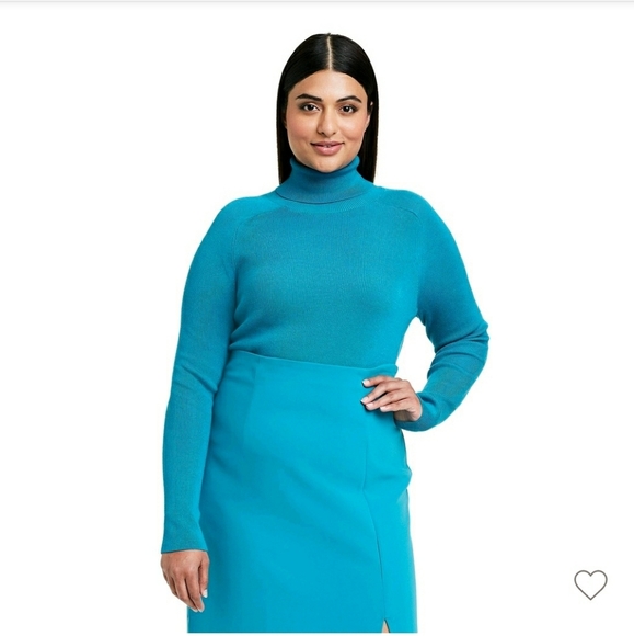 Sergio Hudson x Target Women's Ribbed Turtleneck Sweater - Picture 3 of 7